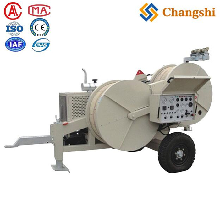 Power Transmission Distribution Line Wire Cable Conductor Tension Stringing Equipment Machine Tools
