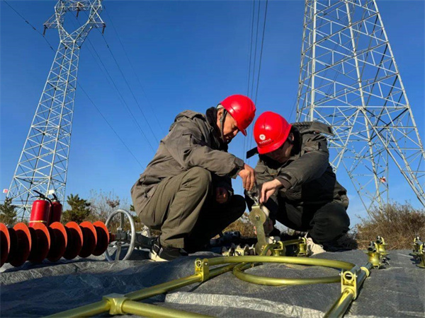 132kv Overhead Power Transmission Lines Stringing Project