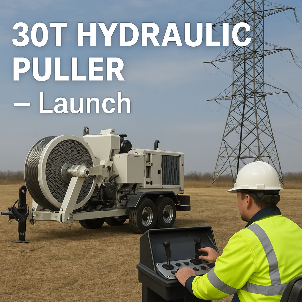 Ningbo Changshi Launches Next-Gen 30-Ton Hydraulic Puller for Ultra-Long Spans