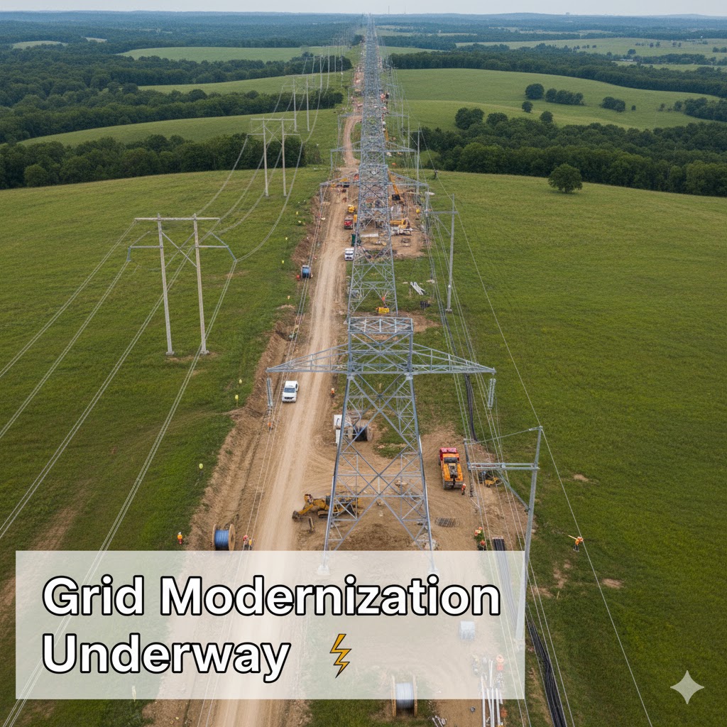 2025 Grid Modernization Spurs Transmission Demand — What Line Contractors Need to Know