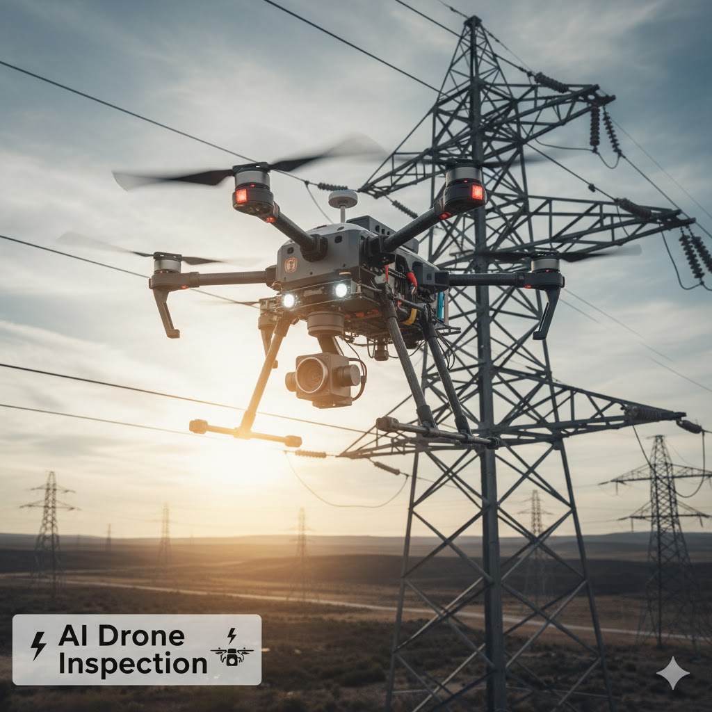 Drones + AI Inspection Become Standard for Powerline Maintenance — Safer, Faster, Smarter