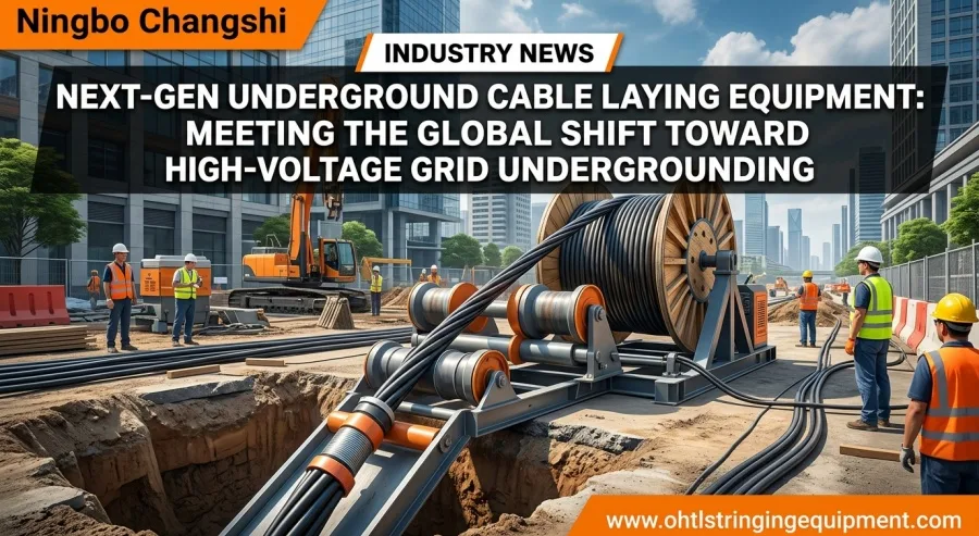 Next-Gen Underground Cable Laying Equipment: Meeting the Global Shift Toward High-Voltage Grid Undergrounding