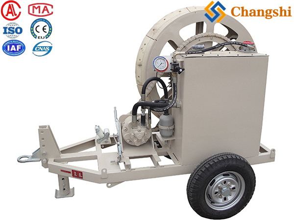 10kN Winch Type Tensioner | Compressed Air Brake for Fiber Optic & Pilot Rope