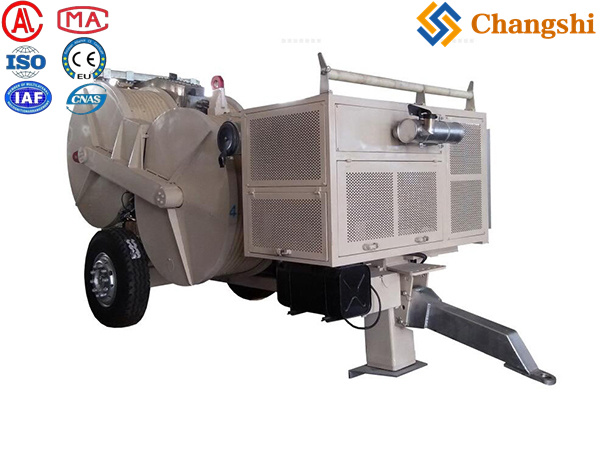 200kN (20-Ton) Hydraulic Conductor Tensioner | Extreme UHV Multi-Bundle Stringing