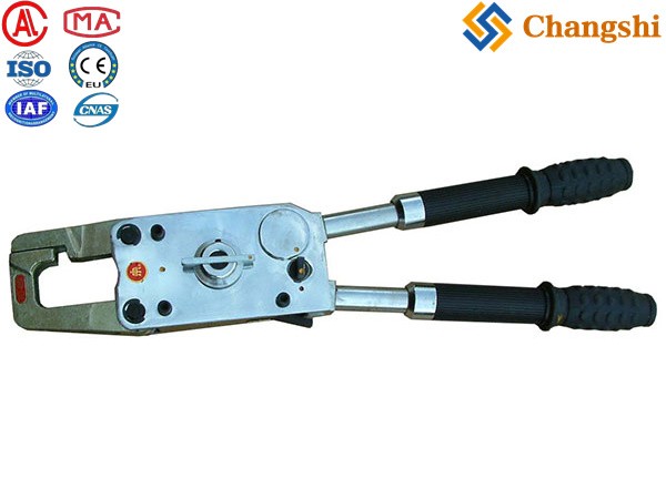 200kN Mechanical Crimping Tool with Hexagon Dies - Image 1