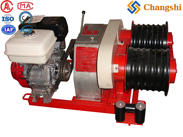 3 Ton Dual-Bullwheel Powered Winch | Conductor Stringing