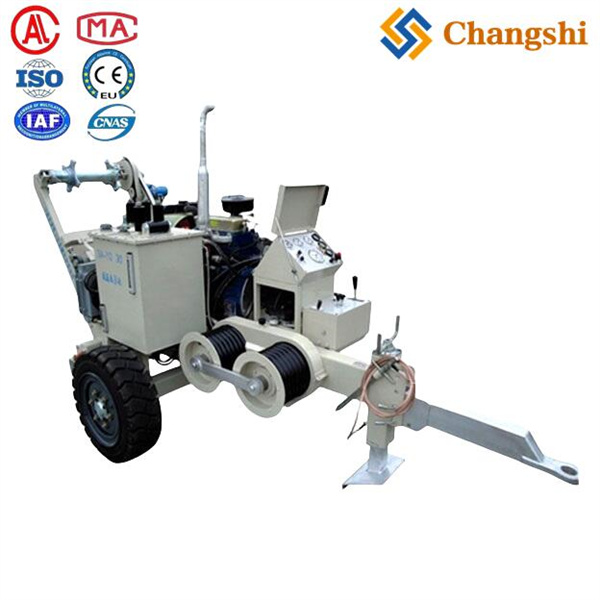 3T Hydraulic Conductor Puller For Overhead Transmission Line Conductor Stringing