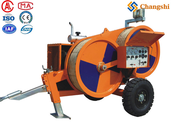 4 Ton Hydraulic Puller-Tensioner - Versatile Cable Stringing Machine