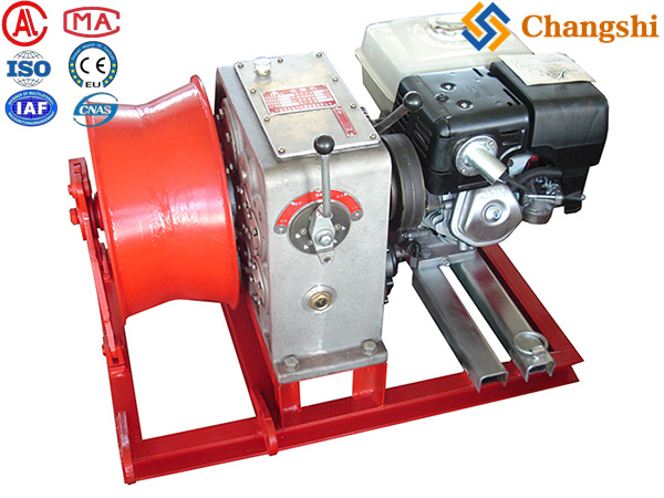 5 Ton Electric Powered Winch Puller | Heavy Duty Low Noise Cable Stringing