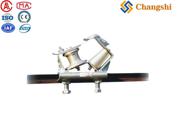 5kN Angled Crossarm Stringing Block for Corner & Angle OHTL Installations - Image 1
