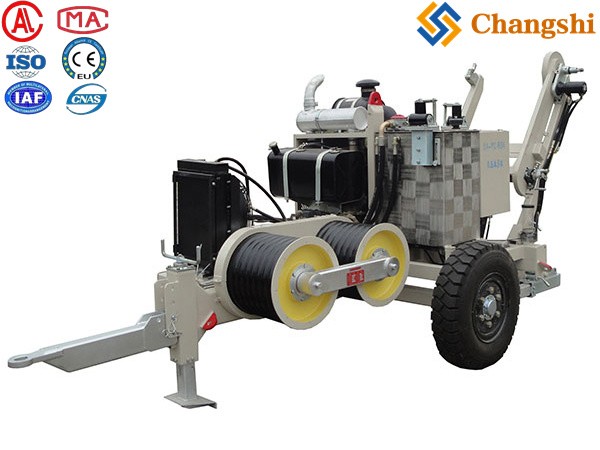 6 Ton Hydraulic Conductor Puller - Heavy-Duty Cable Stringing Equipment - Image 1