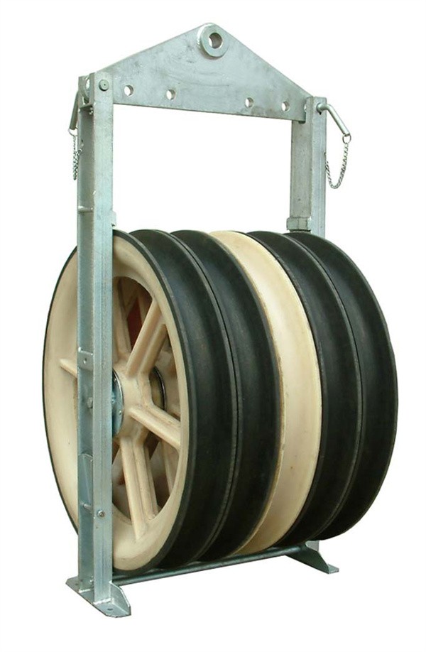 660mm Bundle Conductor Stringing Sheave – Heavy Duty OHTL Roller - Image 1