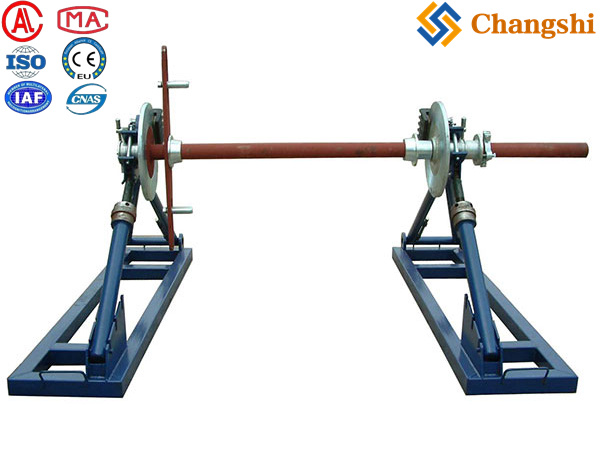 7 Ton Heavy-Duty Hydraulic Conductor & Cable Reel Stands