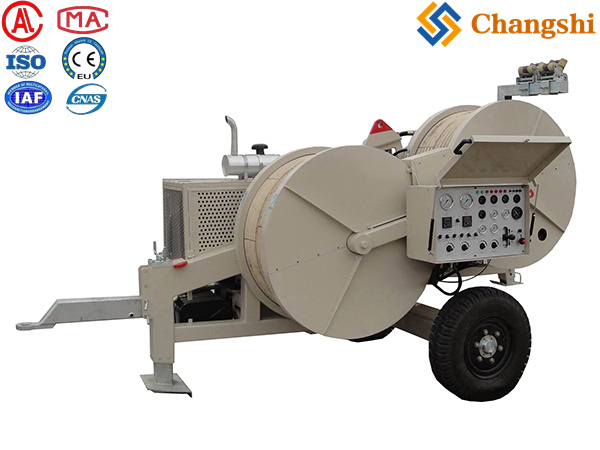 7 Ton Hydraulic Conductor Tensioner | Ultra-Heavy Duty OHTL Stringing & Multi-Bundle