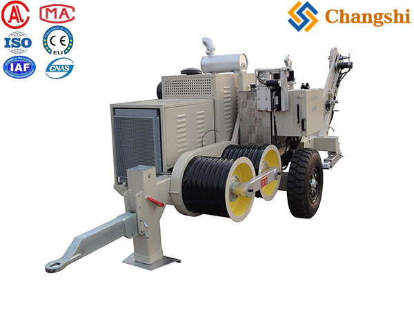 9 Ton Hydraulic Conductor Puller for Heavy-Duty OHTL Stringing