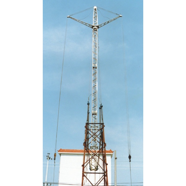 Aluminum Alloy Double Frame Swivel Gin Pole with Internal Suspension