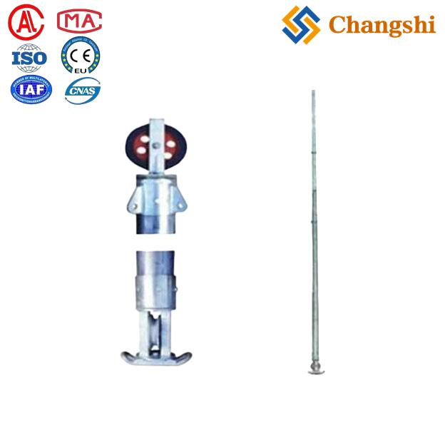 Aluminum Alloy Inner Suspension Tubular Gin Pole for OHTL Stringing
