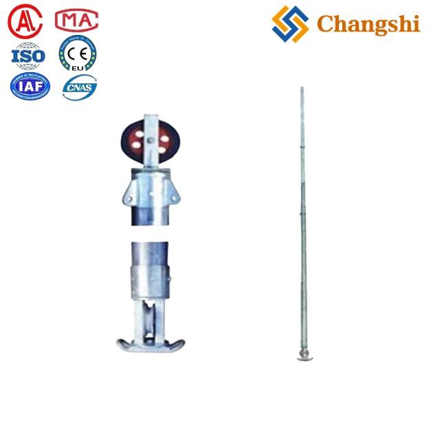 Aluminum Alloy Inner Suspension Tubular Gin Pole for OHTL Stringing - Image 1