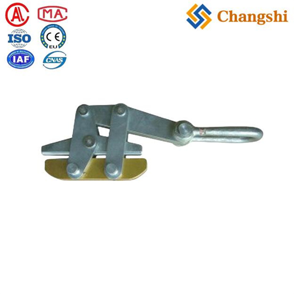 Anti-Twisting Steel Rope Grip Clamp For Overhead Transmission Line Construction And Cable Pulling Operations