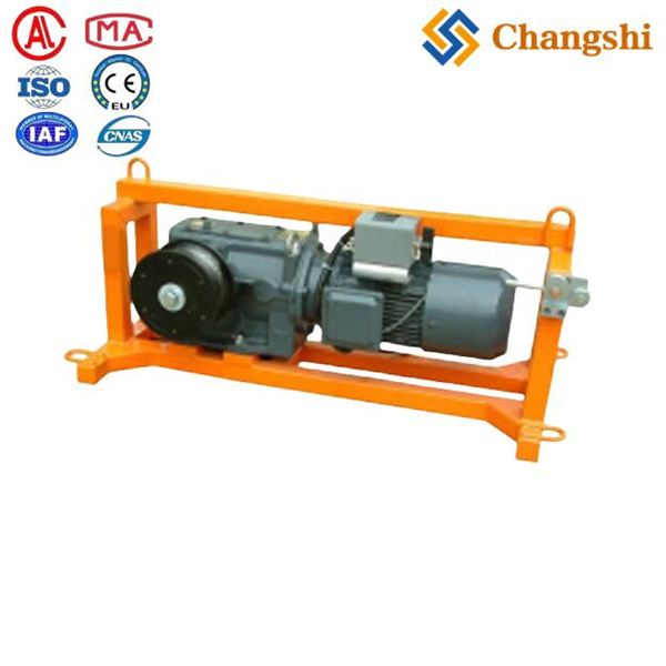Cable Laying Equipment Tools Electric Winch For Underground Cables Installation