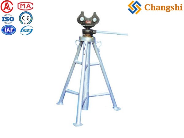 Compact & Portable Cable Reel Payout Stand for Wire Unwinding - Image 1