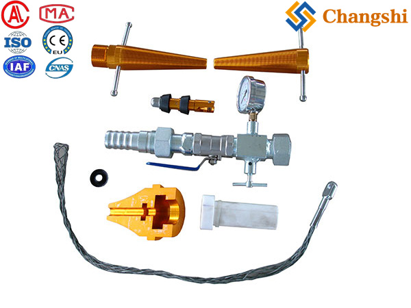 Complete Fiber Optic Cable Blower Kit with Duct Sealing Parts