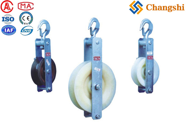 Dedicated Earthwire Stringing Block for OHTL Ground Wire Installation