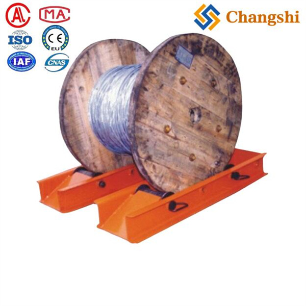 Electric Power Communication Model Hzt Reel Rotator Platform For Cable Laying Construction