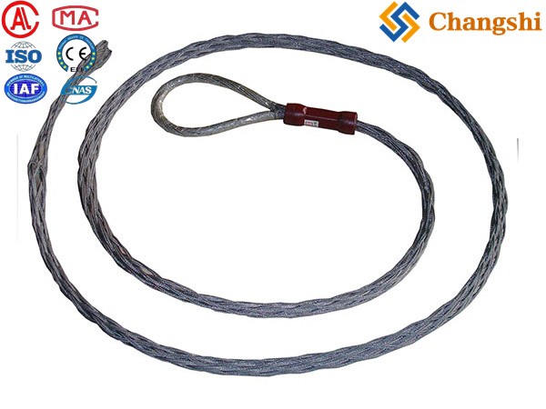Flexible Mesh Sock Cable Grip for ADSS & OPGW Pulling - Image 1
