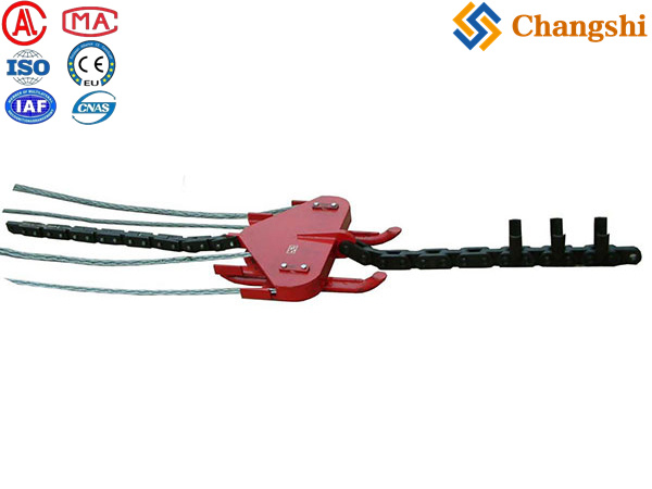 Four-Bundle Conductor Stringing Running Board for EHV/UHV Lines