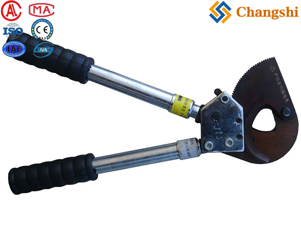 Gear-Driven Wire Clipper with Long Adjustable Handles