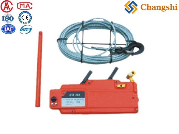 HSS Wire Rope Hand Wrenching Tackle Block - Image 1