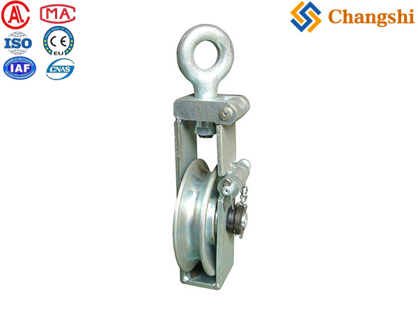 Heavy-Duty Terminal Tackle Block for OHTL Conductor Tensioning & Sagging