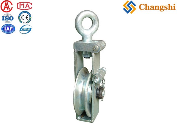 Heavy-Duty Terminal Tackle Block for OHTL Conductor Tensioning & Sagging - Image 1