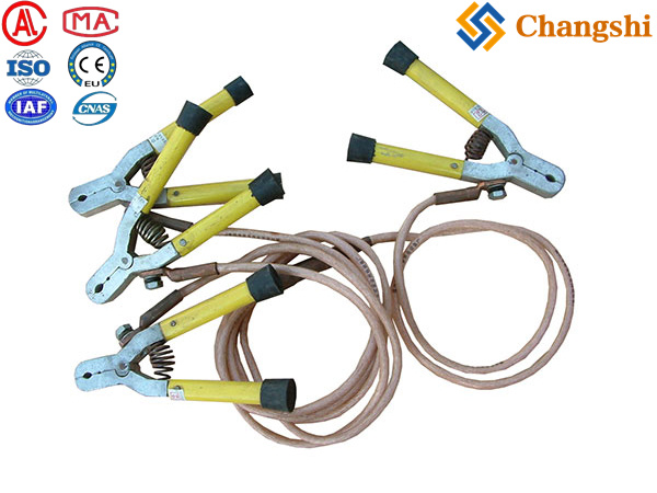 High-Current Individual Safety Auxiliary Grounding Wire for Electrical Systems