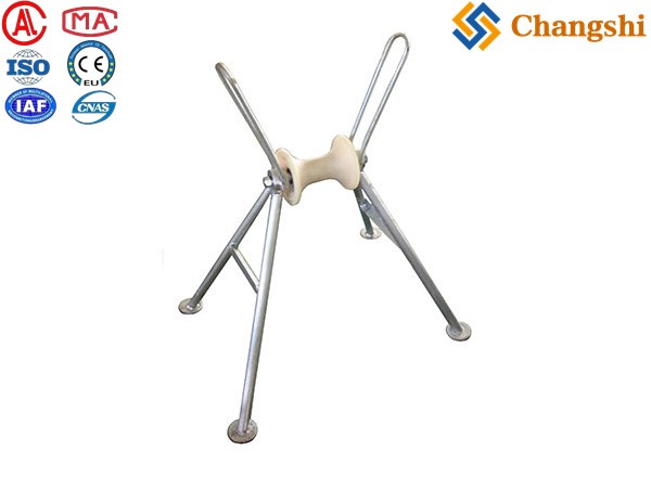 High Support Steel Pipe Ground Cable Roller - Image 1