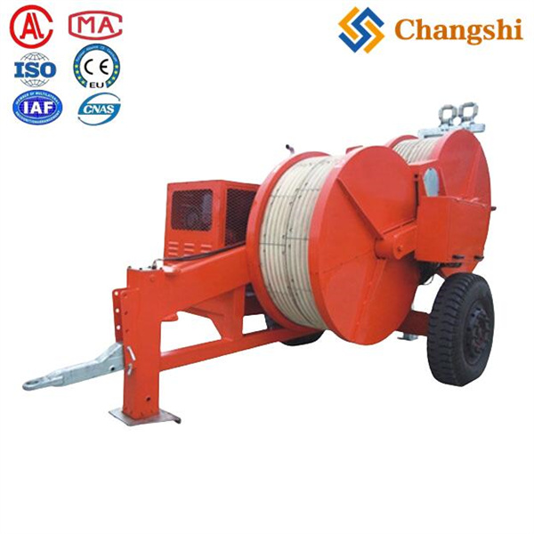 Hydraulic Conductor Tensioning Machine For Overhead Transmission Lines Stringing