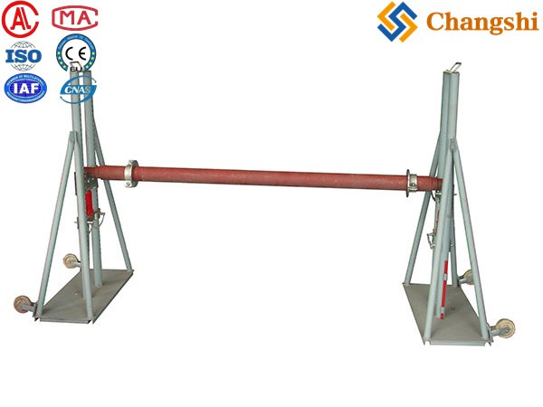 Hydraulic Screw Mandrel Cable Reel Stand - Image 1