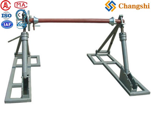 Integrated Conductor Reel Stand with Disc Brake Tensioner - Image 1