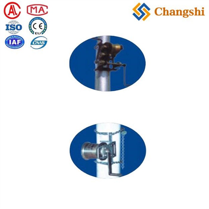 Manual Crank Winch for Overhead Power Transmission Distribution Lines Stringing - Image 1
