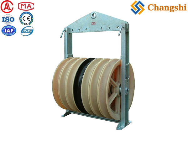 Model 822 Ultra-Large Diameter Stringing Block for UHV