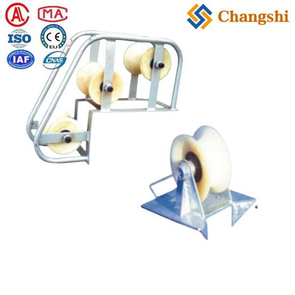 Multi-Roller Pithead Protection Roller To Protect Power Cables And Pulling Ropes