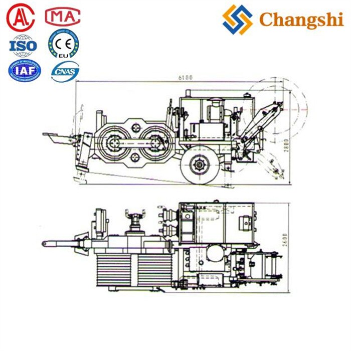 Overhead Power Transmission Distribution Lines Conductors Stringing Cable Puller - Image 1