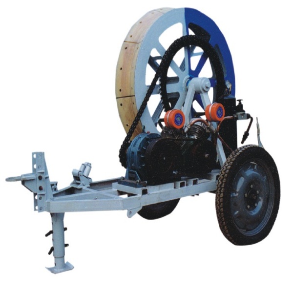 Portable Winch Type Tensioner with Compressed Air Brake