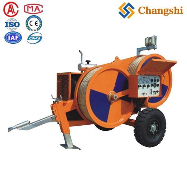 Power Line OPGW Optical Cable Installation Conductor Tension Stringing Equipment