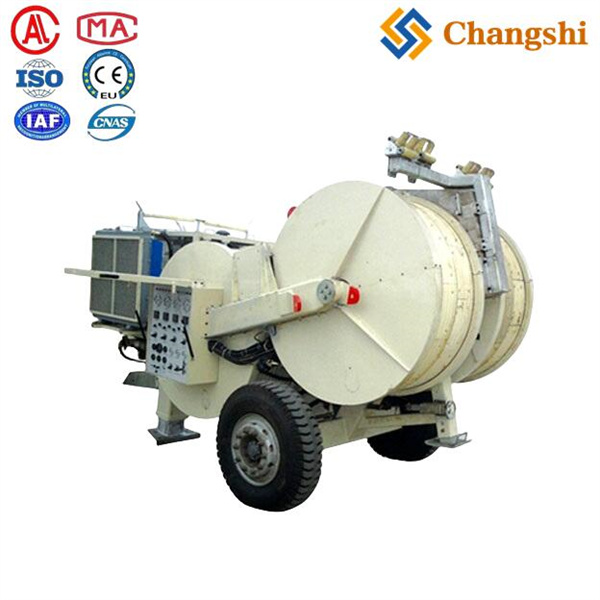 Power Transmission Conductor Tension Stringing Equipment For Overhead Power Line