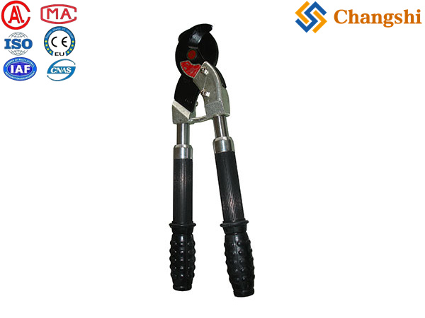 Professional Ratchet Cable Cutter for Copper & Aluminum Cables