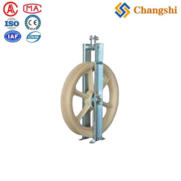 Special OPGW Optical Cable Stringing Pulley Block For Overhead Transmission Line