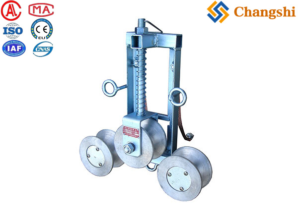 Static Discharge Grounding Stringing Block for OHTL Conductor Safety