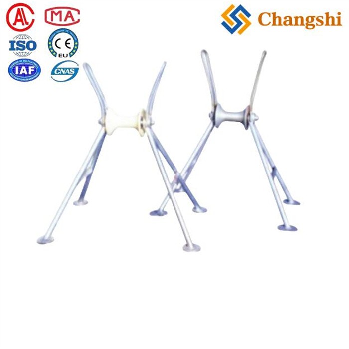 Steel Pipe Support Cable Ground Roller To Protect Underground Installation Cable - Image 1